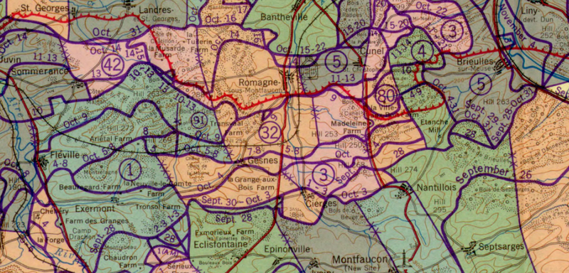 Illustration for article titled These Stunning Maps Show the Final Months of the First World War